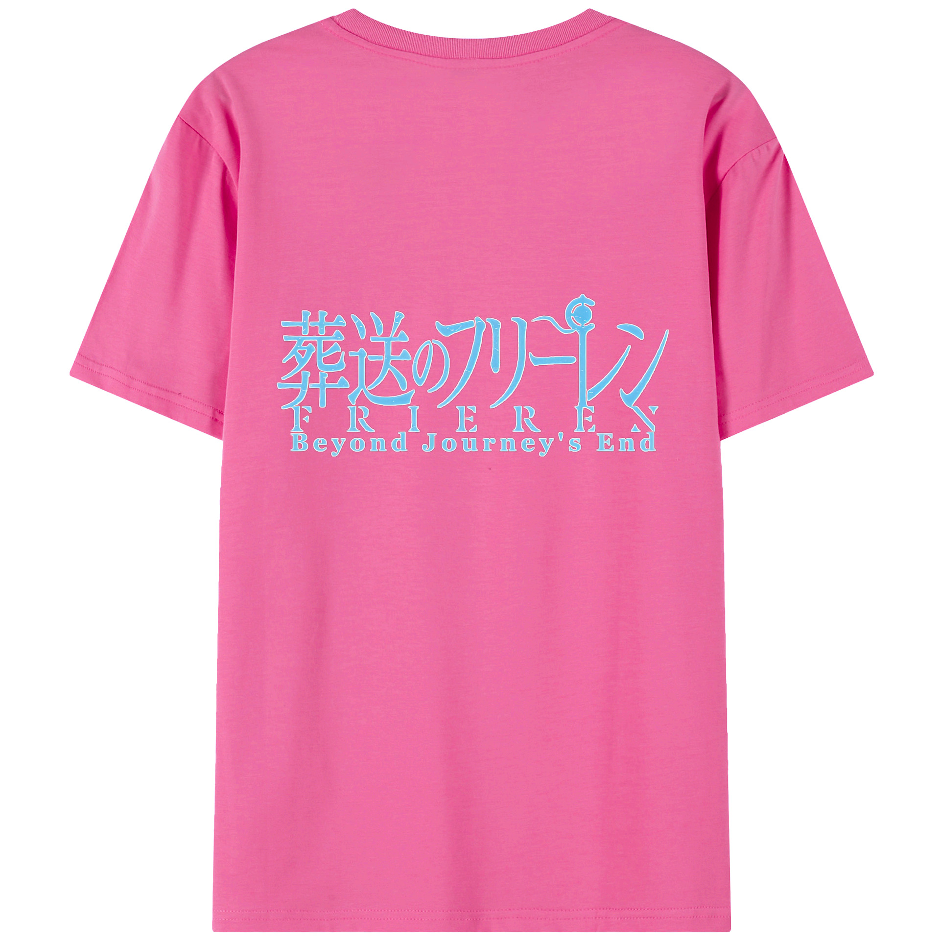 （画像用） 葬送のフリーレン Frieren レディース半袖Tシャツ(バックプリント)